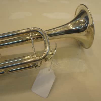 Musikwerks Pro Quality NEW Trumpet-Silver Plated-Abalone Buttons-Smooth Action! image 6