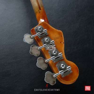 Fender Jazz Pelham Blue/Amber Paisley Bass Heavy Aged Relic (RARE) image 20
