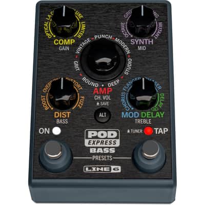 Line 6 POD Express Bass Multi-FX and Amp Modeling Pedal image 2