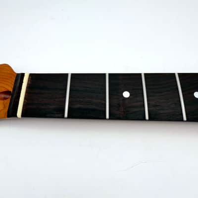 HooDoo Telecaster Neck Roasted Maple/Rosewood Lefty Nitro New htn6405 image 8