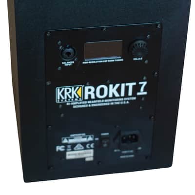 KRK RP-7 Rokit G4 2-Way 7" Active Studio Monitor (Single) 2019 - 2021 - Black image 5