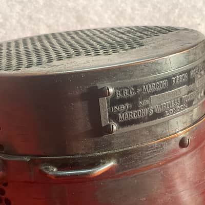 BBC RIBBON MARCONI MICROPHONE 8559A image 2
