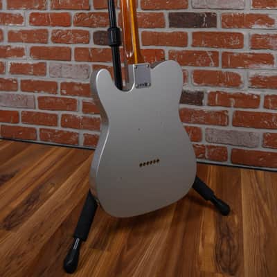 Fender Custom Shop 1960 Roasted Telecaster Journeyman Relic Inca Silver 2026 w/OHSC image 7