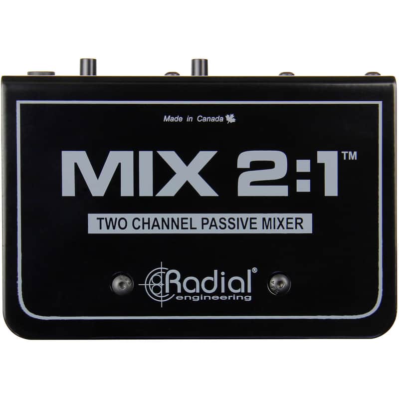 Radial MIX2:1 Two-Channel Stereo to Mono Mixer image 1
