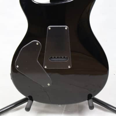 PRS SE Custom 24 Semi-Hollow Piezo Electric Guitar, Charcoal Burst w/ Gig Bag image 6