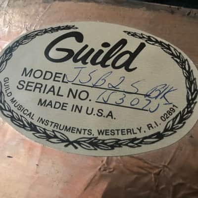 Rare  1977  Guild JetStar JSB-II Stereo/Mono 4-string Bass Black with OHSC image 18
