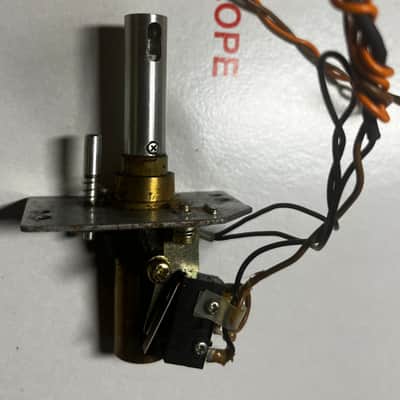 TECHNICS SL-1200MKII XA Target Light w/Lever and Switch and molex plug w/wiring-USED" metal image 7