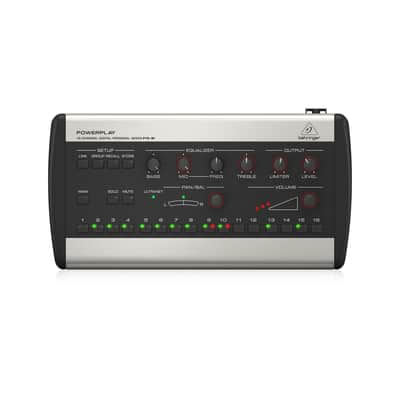 2x Behringer Powerplay P16-M 16-Channel Digital Personal Mixer 2011 - Present - Standard image 2