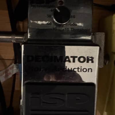 ISP Technologies Decimator Noise Reduction Pedal 2012 - Silver image 1