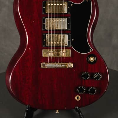 Gibson SG Custom 3 Pickups w/Gold Hardware 1978 Cherry image 1