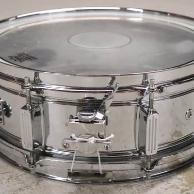 Rogers 5x14" R 380 Steel Snare Drum Vintage 1960's image 3