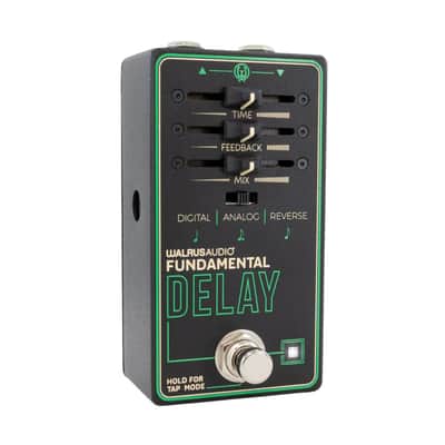 Walrus Audio Fundamental Delay 2023 - Present - Black / Green image 3