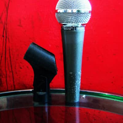 Vintage 1980's Radio Shack Realistic Highball / Shure SM58 Handheld Cardioid Dynamic Microphone Low Z w accessories # 8 image 11
