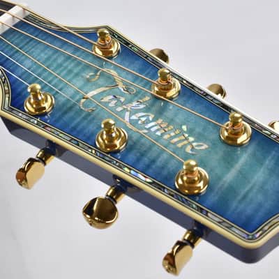 Takamine LTD 2016 Decoy Limited Edition Acoustic Guitar in Green Blue Burst! image 12