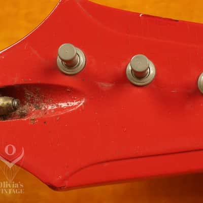 1965 Gibson reverse Firebird III w/non-reverse headstock original CARDINAL RED!! image 18