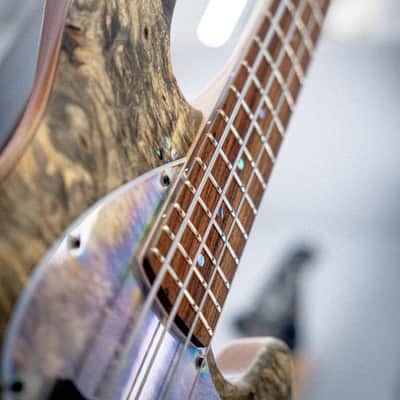Sandberg California TT 4 String - Buckeye Burl image 5