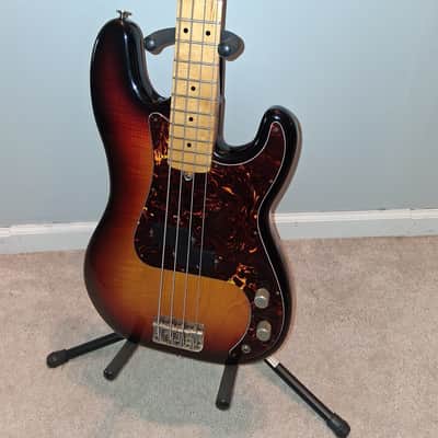 Vintage Japan MIJ Yamaha Pulser PB450 Precision Bass 3 Tone Burst 9.8 lbs image 1