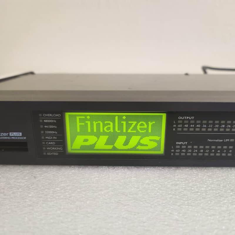 T.C. Electronic Finalizer Plus TC Studio Sound Mastering Processor with Wizard 2000s - Black image 1