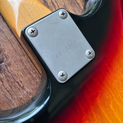 1981 Greco Spacey Sounds Electric Guitar Sunburst MIJ Fujigen Japan image 13