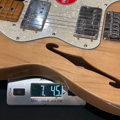 Squier Classic Vibe ‘70s Telecaster Thinline 2026 - Natural / 7lbs. 4.5oz. #ICSJ25015275 image 3
