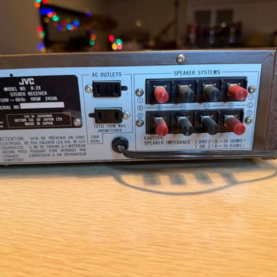 JVC R-2X AM/FM Synthesizer Stereo Receiver 120V 60Hz 195Watts *SERVICED* Beauty image 9