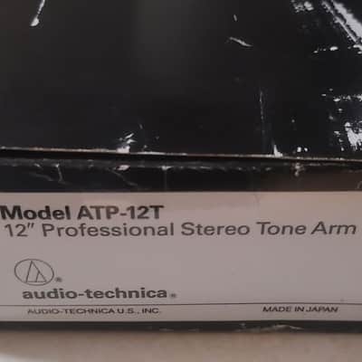 AUDIO TECHNICA ATP-12T PROFESSIONAL TONEARM, BRAND NEW OPEN BOX! NOS image 3
