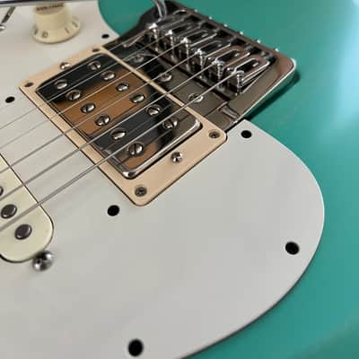 Knaggs Severn HSS 2023 - Seafoam Drift Ash Body Flame Maple Neck image 4