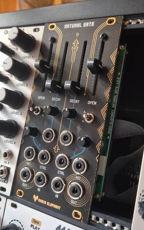 Rabid Elephant Natural Gate LPG Eurorack Module 2010s - Black image 1