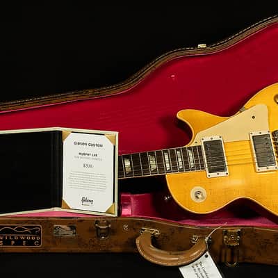 Gibson Murphy Lab Wildwood Spec by Tom Murphy 1958 Les Paul Standard - Murphy-Painted, Heavy Aged image 10