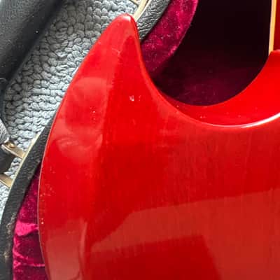 Gibson Custom shop ‘61 Les Paul SG Standard reissue VOS 2014-2015 Faded Cherry image 15