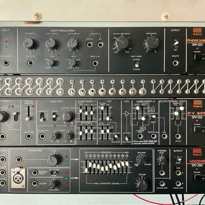 Roland SVC-350 Vocoder & SPV-355 Pitch to Voltage Synthesizer - Black