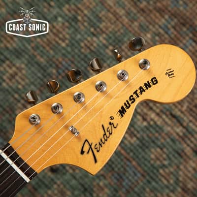 2004 Fender '69 Vintage Reissue Mustang MG69 Sunburst Crafted in Japan CIJ image 11