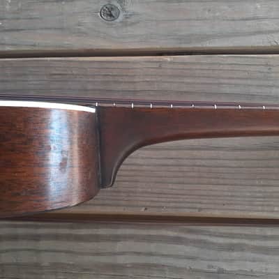 Martin-Like Vintage Soprano Rutan Ukulele 1920s - Solid Mahogany image 4