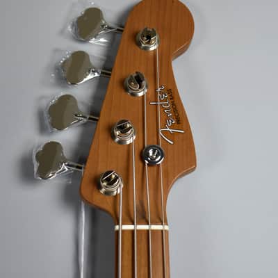 2017 Fender '58 Precision Bass Limited Edition Roasted Ash Electric Guitar OHSC image 19