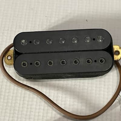 1990's Japan Ibanez RG7420 RG-7 7 String Black Neck & Bridge Humbucker Pickup Set image 2