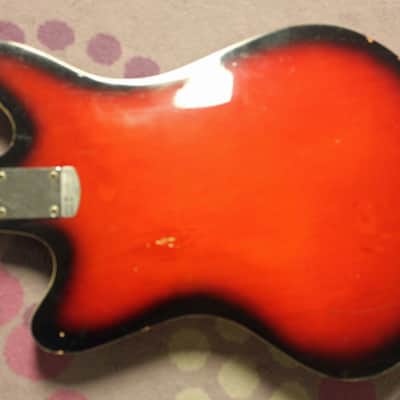 1968 Teisco EP200 B Bass Rare Spectrum 5 Inlays! image 5