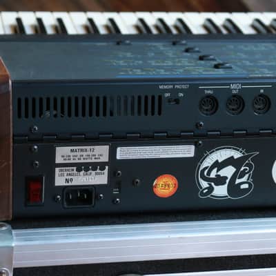 1980s Oberheim Matrix-12 (Fully Serviced) w/ ATA Flight Case image 14