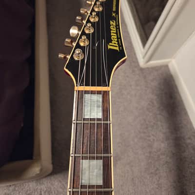 Ibanez DT500-Cherry Sunburst Destroyer 1983 Rare with original leather bag image 7