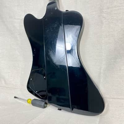 Greco TB-700 1990 Black BK Thunderbird IV Electric Bass Fujigen MIJ w/ Gator Bag image 5