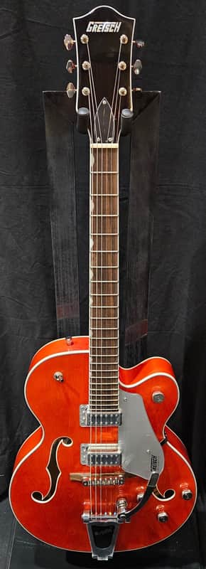Gretsch G5420T Electromatic Classic Hollowbody Single-cut Electric Guitar with Bigsby - Orange Stain 2025 image 1