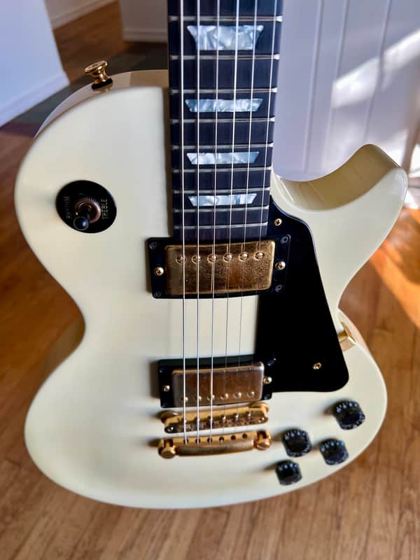 Clean! 1990 Gibson Les Paul Studio | Alpine White | Ebony Board | Lawrence Pickups