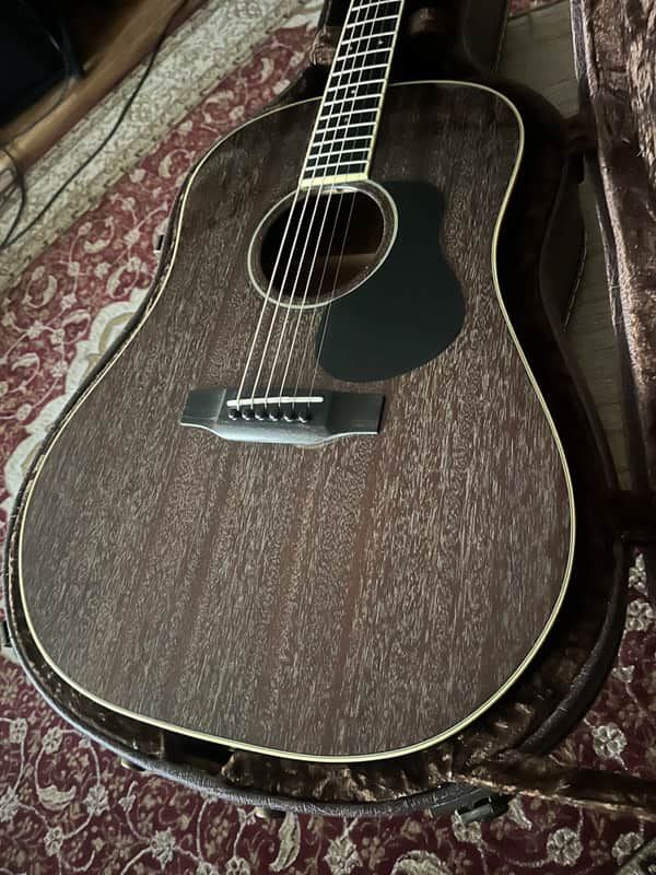 Bedell ASC-D-HM/HM Honduran Mohagany Dreadnought Acoustic Electric Guitar image 1