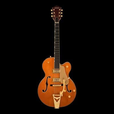 Gretsch Synchromatic Nashville Hollow Body with Bigsby 50's Orange Stain With Case image 2