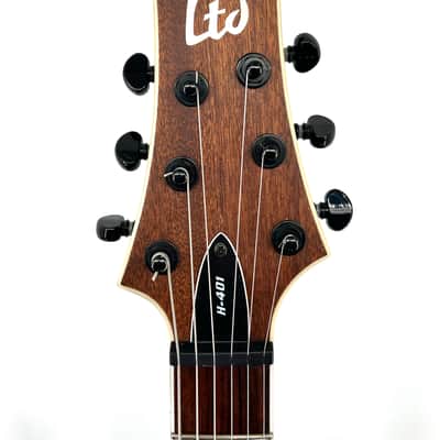 ESP LTD H-401 M with Pau Ferro Fretboard 2018 - Natural Satin image 7