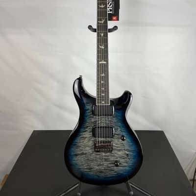 PRS SE Mark Holcomb Signature Electric Guitar, Ebony Fingerboard, Holcomb Blue Burst image 1