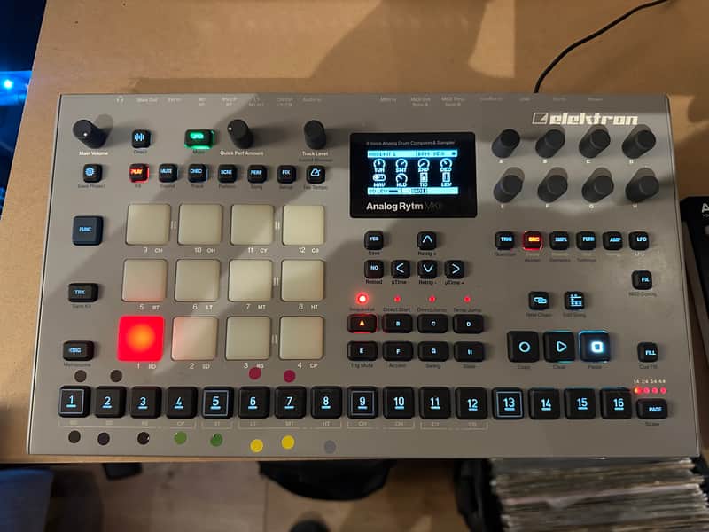 Elektron Analog Rytm MKII 8-Voice Analog Drum Computer & Sampler image 1