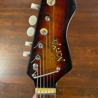 Norma Guitar. 60's. Japan Solidbody, Sunburst. Just Setup. Teisco, Harmony, Kay image 6