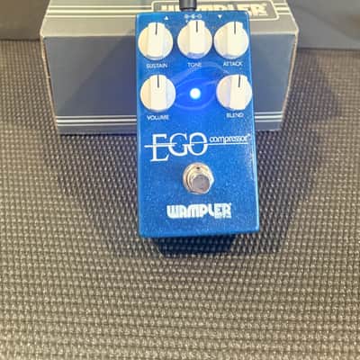 Wampler Ego Compressor V2 (Small Logo) 2010s - Blue image 2