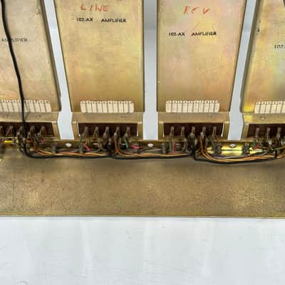 Cinema Engineering Tube Line Amps (2x) 101-AX, (3x) 102-AX, 102-A M, HV-T D Amplifiers, Power Supply & Rack image 13