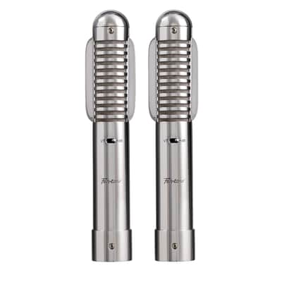 Warm Audio WA-FT Fen-tone Instrument Ribbon Microphone – Stereo Pair w/Heavy-Duty Flight Case, 2 Mic Clips, & 2 Protective Mic Socks image 4